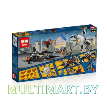 Конструктор Lepin 07109 Бэтмен - ликвидация глаза брата 302 детали картинка 2